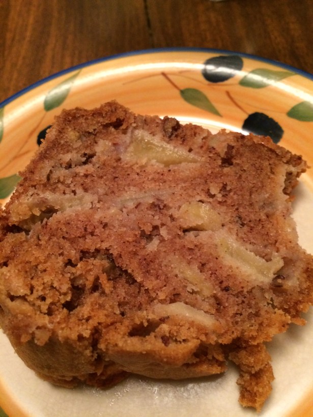 apple cake slice