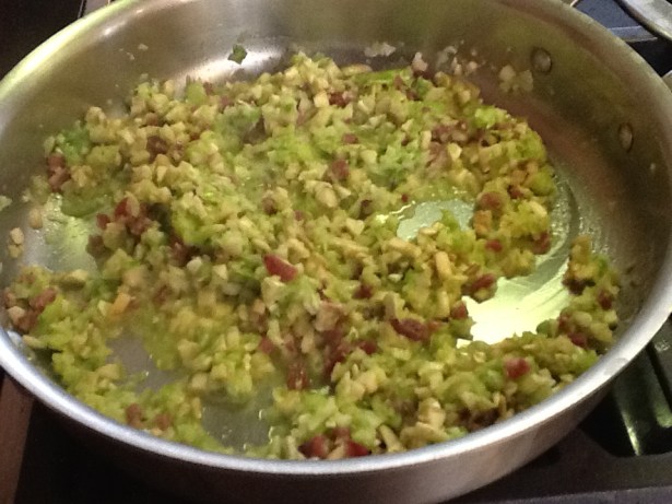 kathi's stuffed mushrooms saute