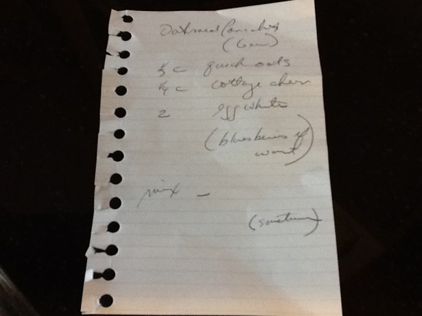 oatmeal pancakes recipe