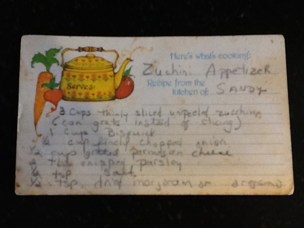 zucchini appetizer recipe