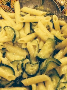 Mamma A pasta with zucchini bowl 2