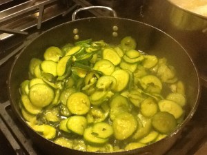 Mamma A pasta with zucchini saute2