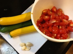 poolside pasta ingredients