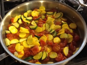 poolside pasta saute