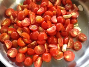 poolside pasta tomatoes