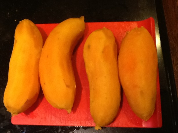 yams peeled
