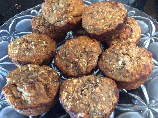 flourless muffins plated *?