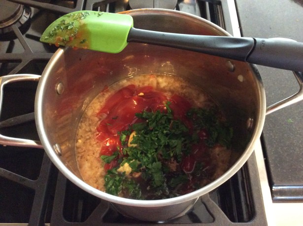 barbecue sauce pan:unmixed