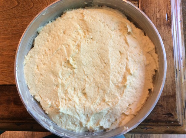 shortcake batter:pan