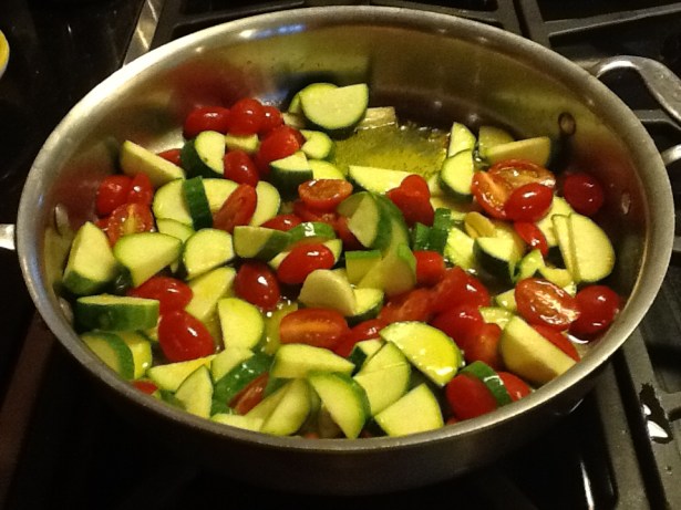 spaghetti squash tomato:zuchini1