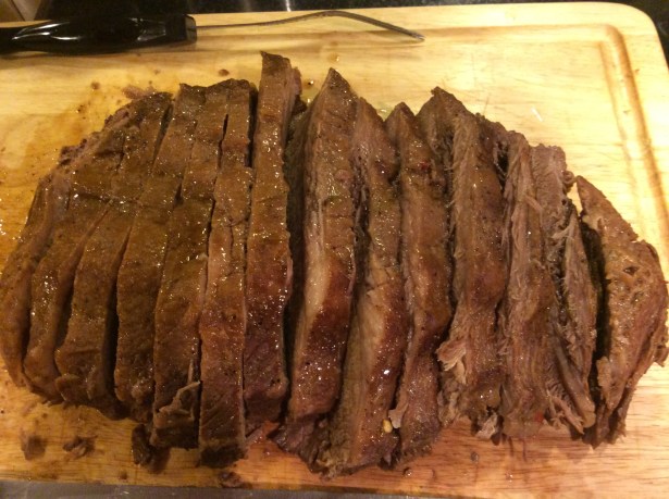 brisket sliced