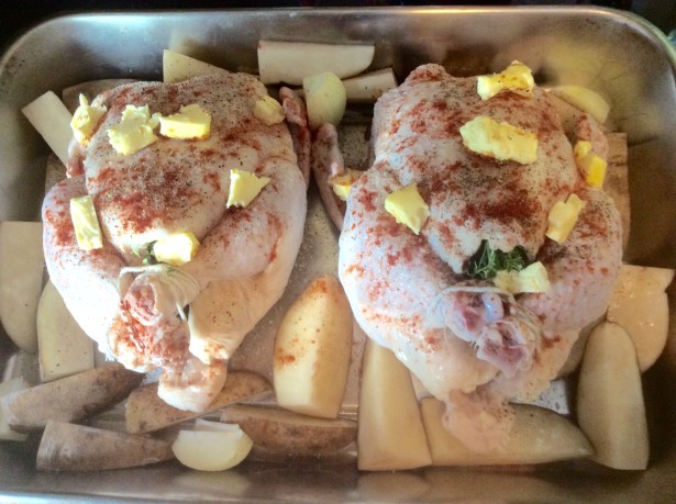 roast chicken pan 2*