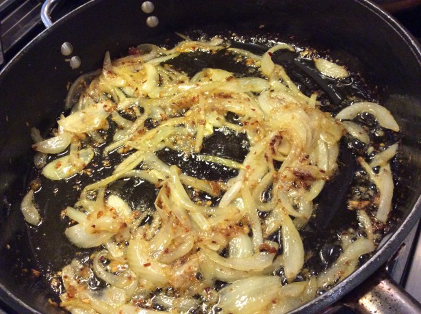 collards onion pan2