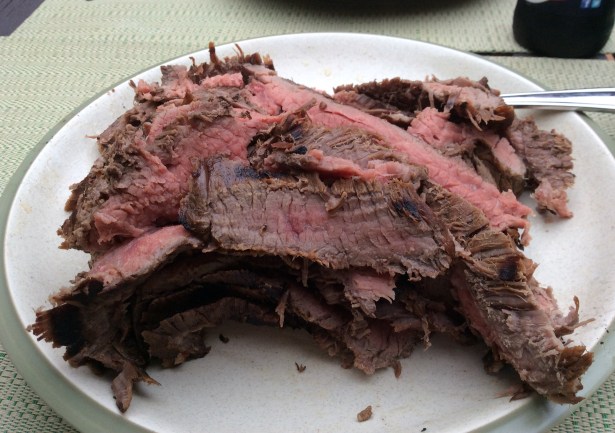 sous vide meat plated