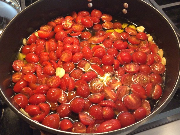 dandelions tomatoe:garlic