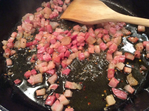Gricia pancetta pan1