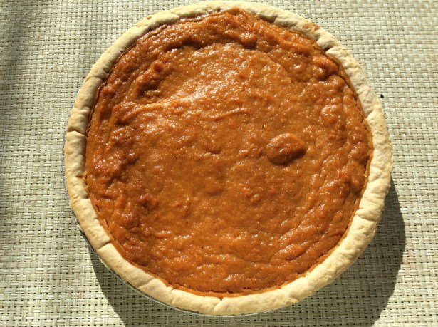sweet potato pie baked