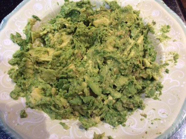 mousse avocado mash