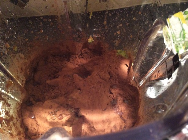 mousse cocoa:vanilla:water