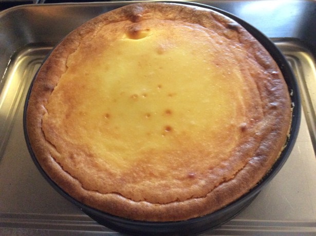 cheesecake baked pan