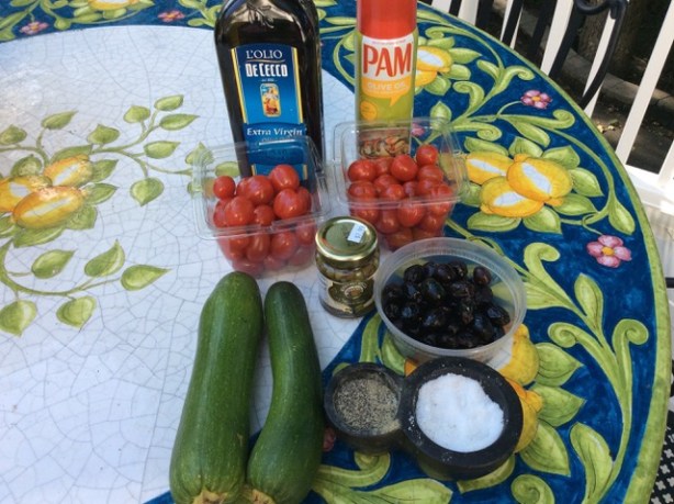 Bev's salmon ingredients