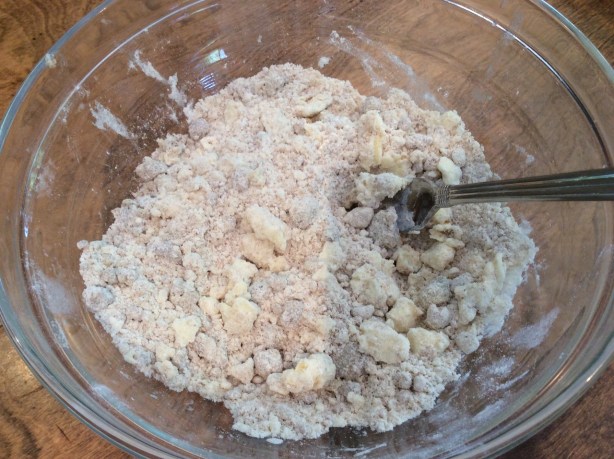 blueberry pie crumble